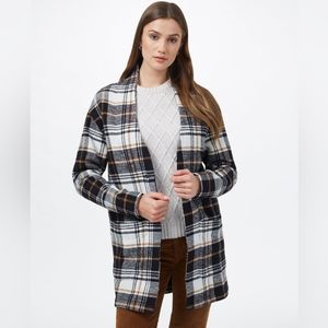 Tentree Flannel Cocoon Cardigan Jacket